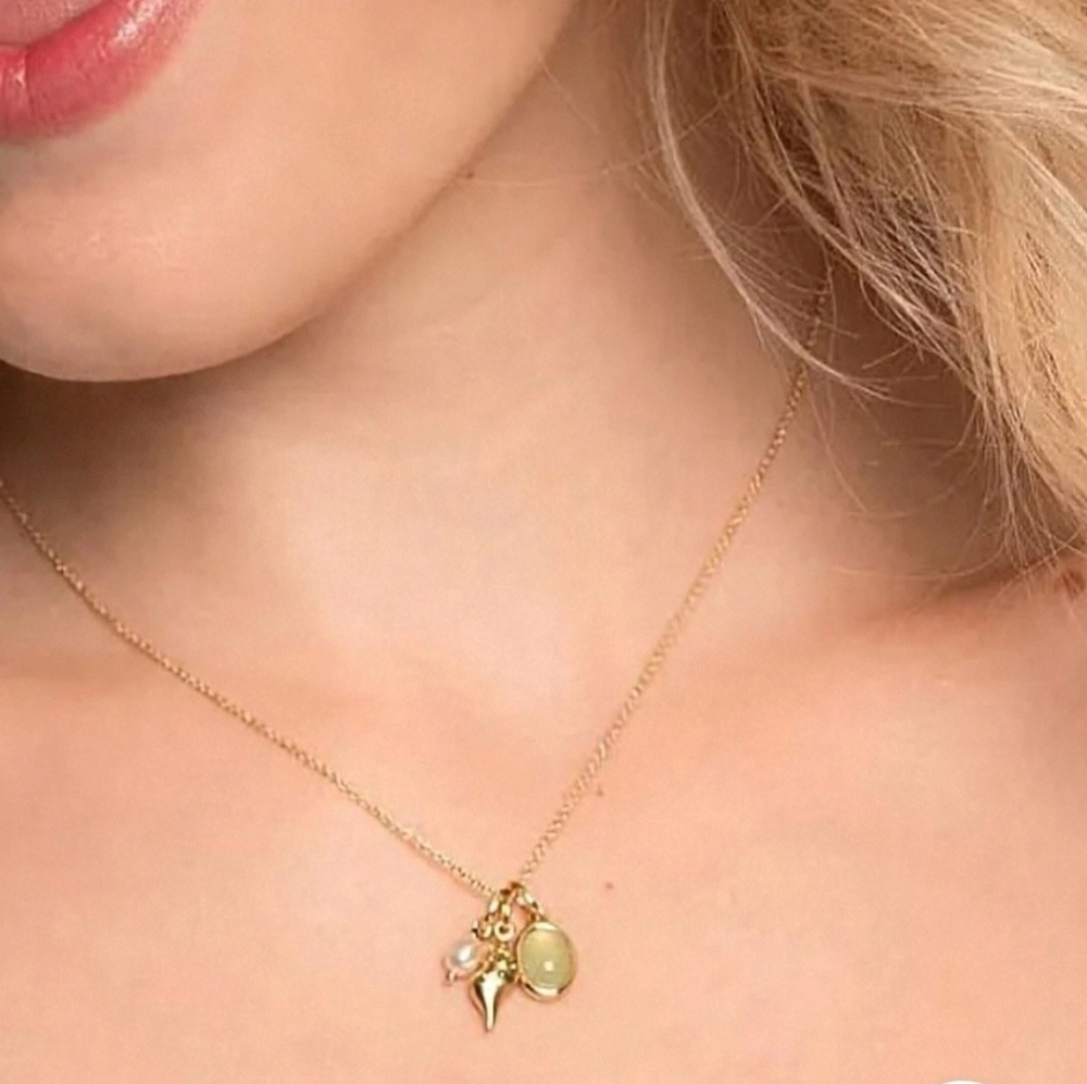 waterproof 18 inch necklace stainless steel gold - Picture 2 of 4